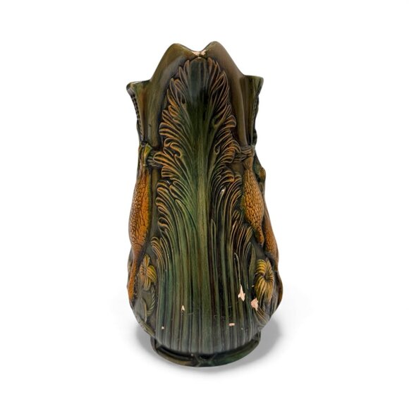 1960s Signed Bennington Rockingham Hunt Scene Pitcher - Picture 15 of 17